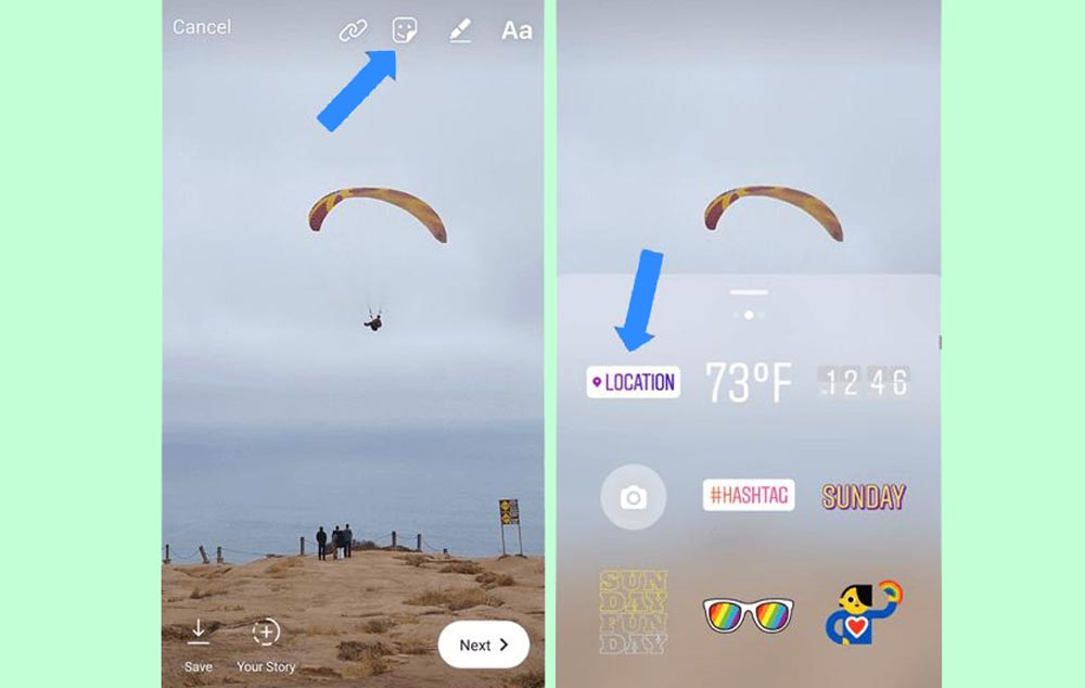 How to Add Location on Instagram Story