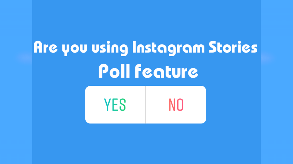 How can you create a poll on the Instagram story