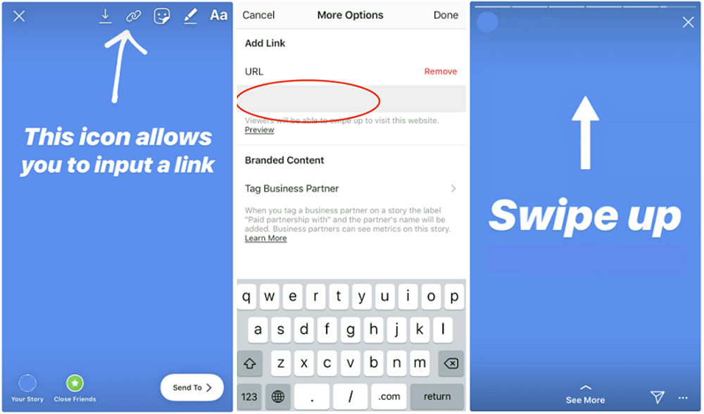 How to Do a Swipe-Up on the Instagram Story